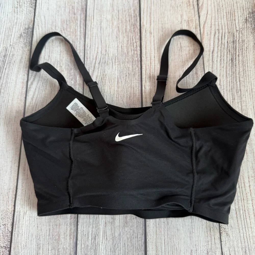 NIKE Dri-Fit Sports Bras Set Small Black Burgundy